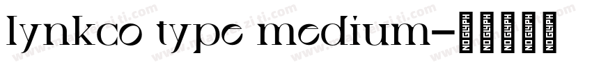 lynkco type medium字体转换